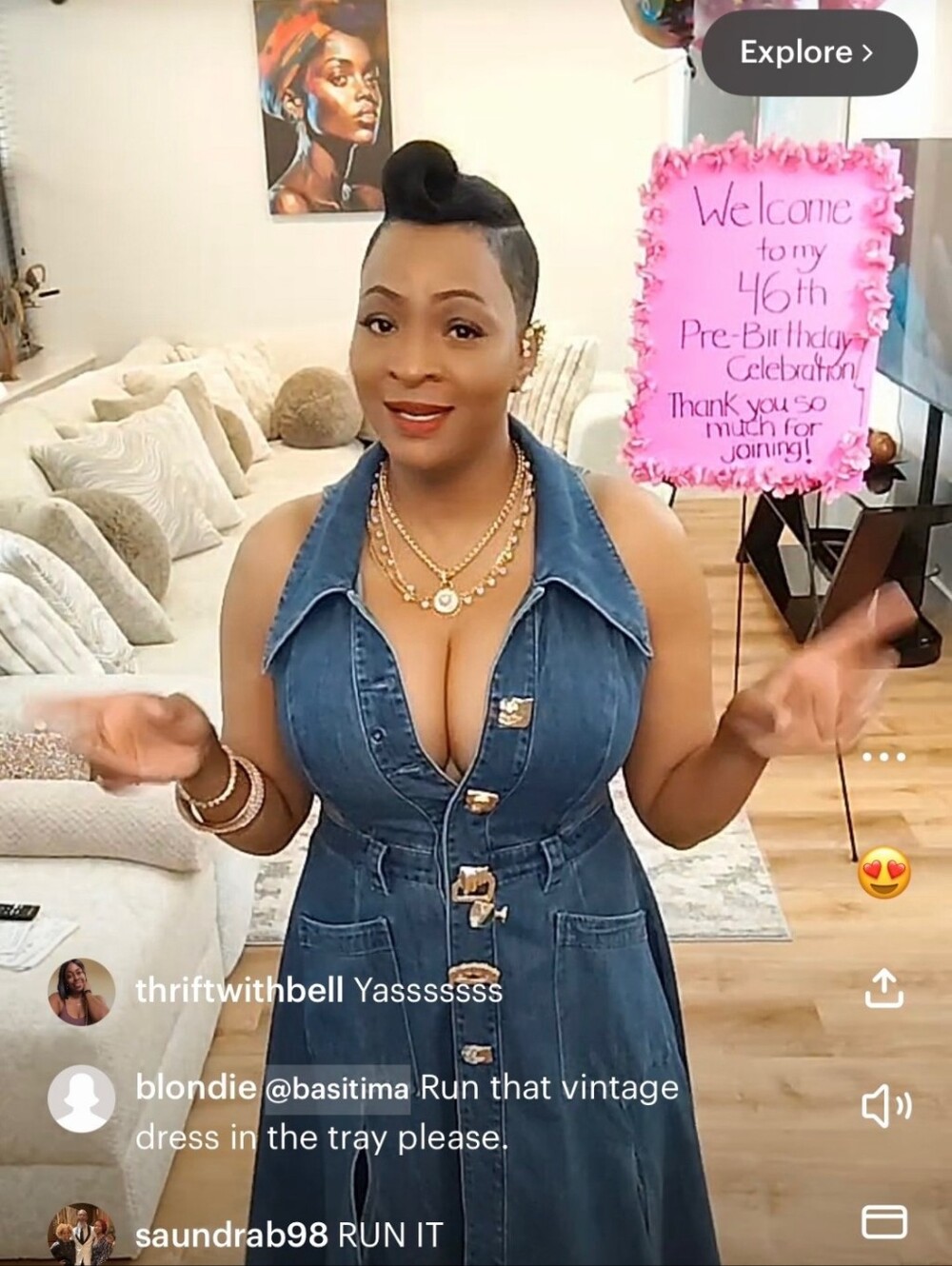 *Thank You Guys For An Amazing Pre-Birthday Celebration Show* 🙏🏾😘❣️💃🏾🧁♊ - Picture 5 of 9